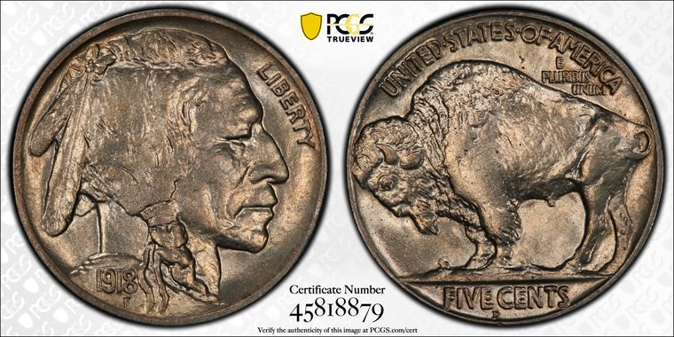 Cert 45818879 - Coin Image