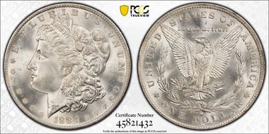 1884-O $1 MS66