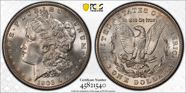 1903 $1 MS66