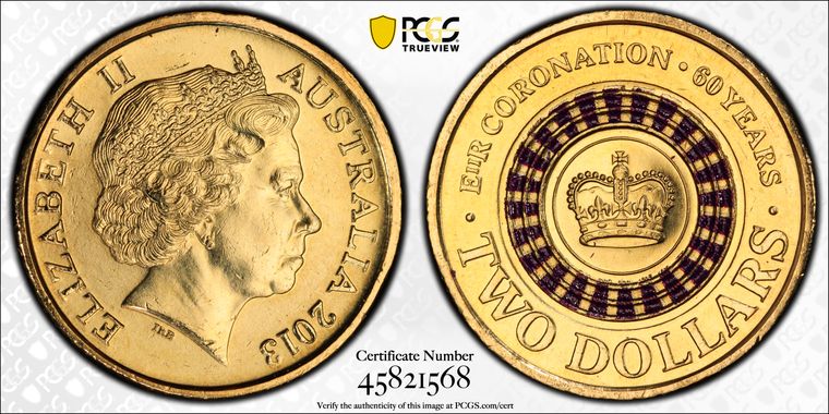 Cert 45821568 - Coin Image