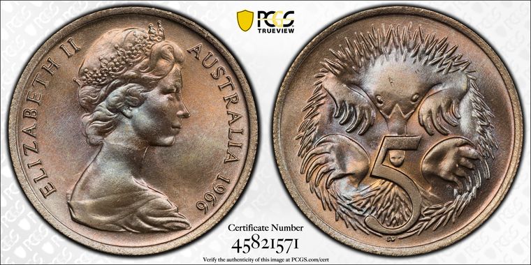 Cert 45821571 - Coin Image