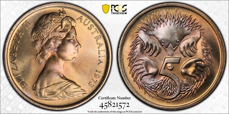 Cert 45821572 - Coin Image