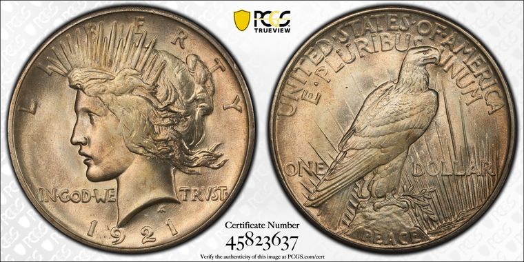 Cert 45823637 - Coin Image