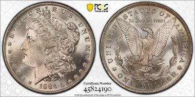 1884-O $1 MS66+