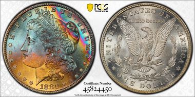 1880-S $1 MS65