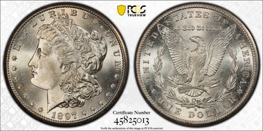 1897-S $1 MS66