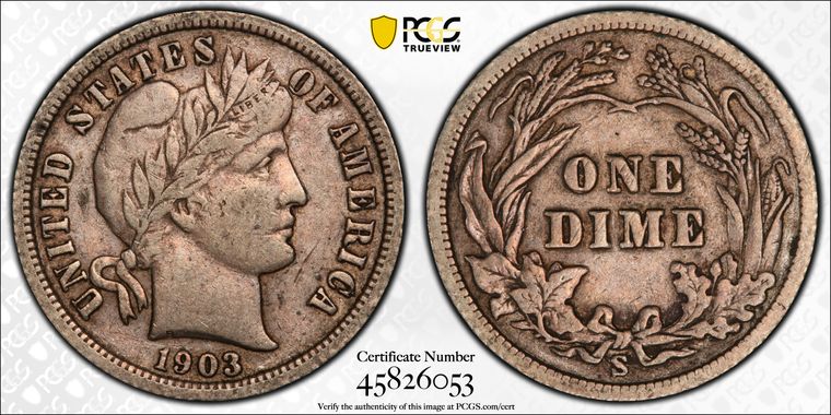 Cert 45826053 - Coin Image