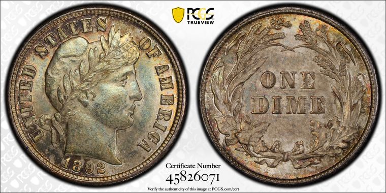 Cert 45826071 - Coin Image