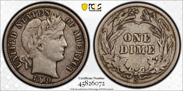 Cert 45826072 - Coin Image