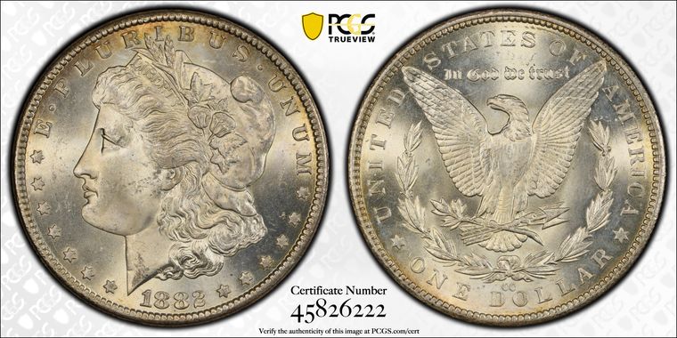 Cert 45826222 - Coin Image