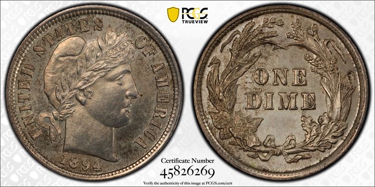 Cert 45826269 - Coin Image