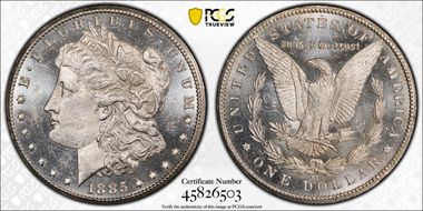 1885-CC $1 MS63PL