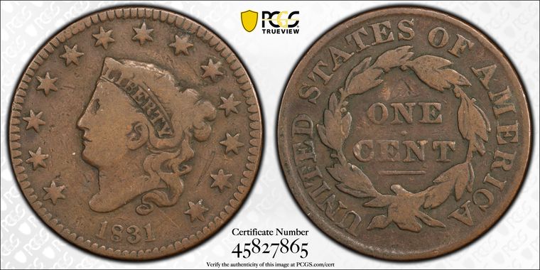 Cert 45827865 - Coin Image