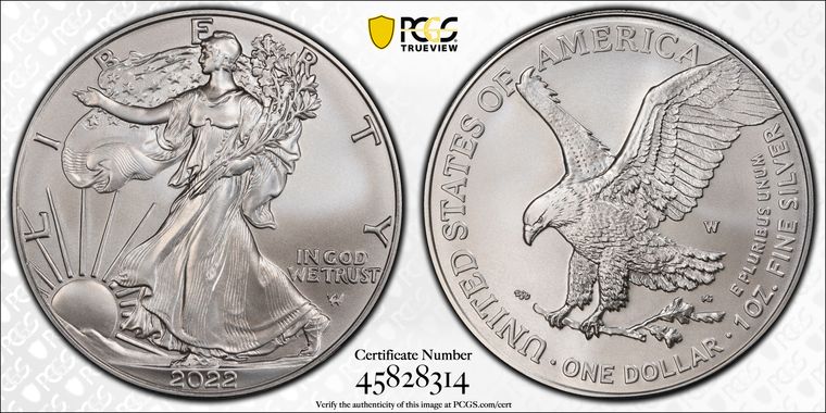 Cert 45828314 - Coin Image