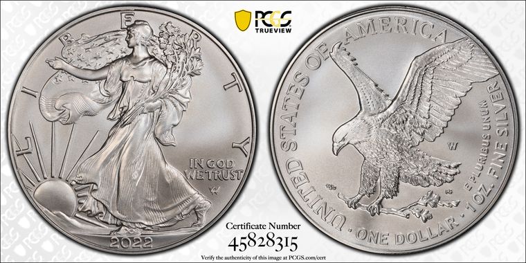 Cert 45828315 - Coin Image