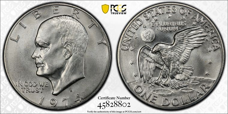 Cert 45828802 - Coin Image