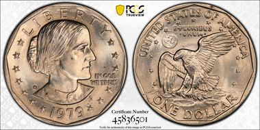 1979-D SBA$1 MS65