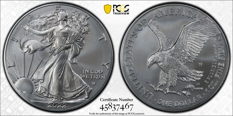 Cert 45837467 - Coin Image