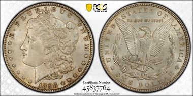 1898 $1 MS62