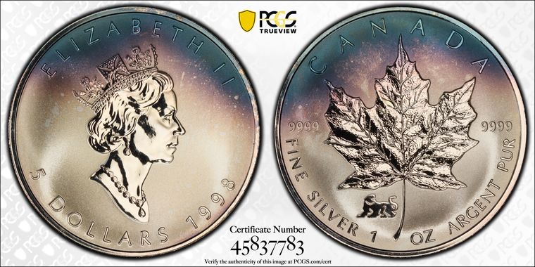 Cert 45837783 - Coin Image