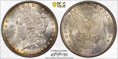 1880-O $1 MS62