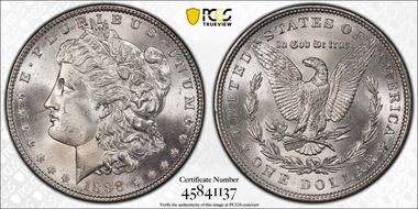 1888 $1 MS65