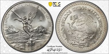 1998-Mo Onza Libertad Ag MS67