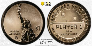 2021-S $1 American Innovation NH Rev PR Video Game PR70