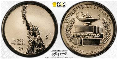 2021-S $1 American Innovation NC Rev PR 1st Public University PR69