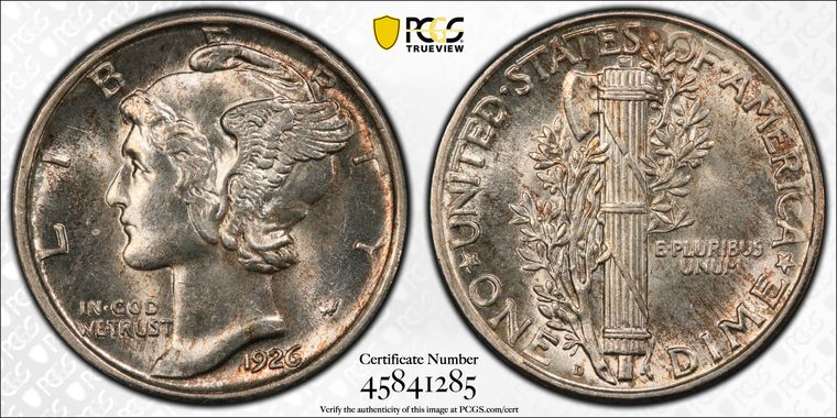 Cert 45841285 - Coin Image