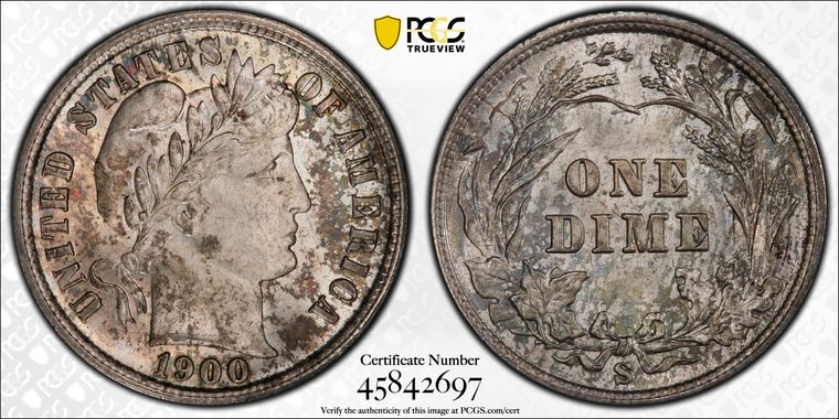 Cert 45842697 - Coin Image