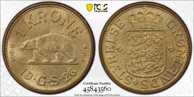 1926 HCN GJ Krone MS65