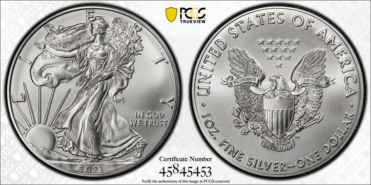 Cert 45845453 - Coin Image