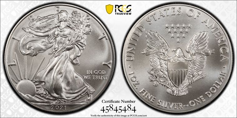 Cert 45845484 - Coin Image