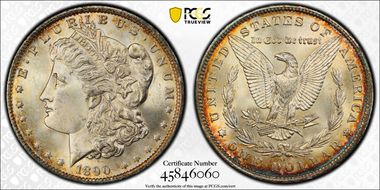 1890-O $1 MS65