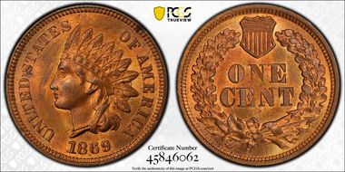 1869 1C MS64RB