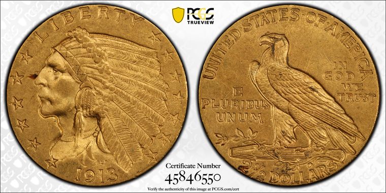 Cert 45846550 - Coin Image