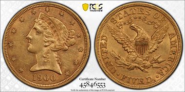 1900 $5 N1
