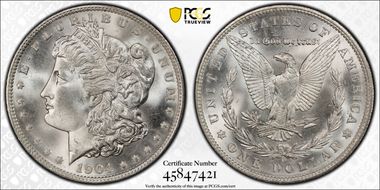 1904-O $1 MS66+ 