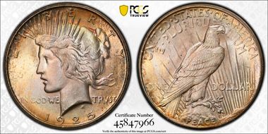 1925-S $1 MS64+