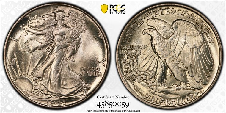 Cert 45850059 - Coin Image