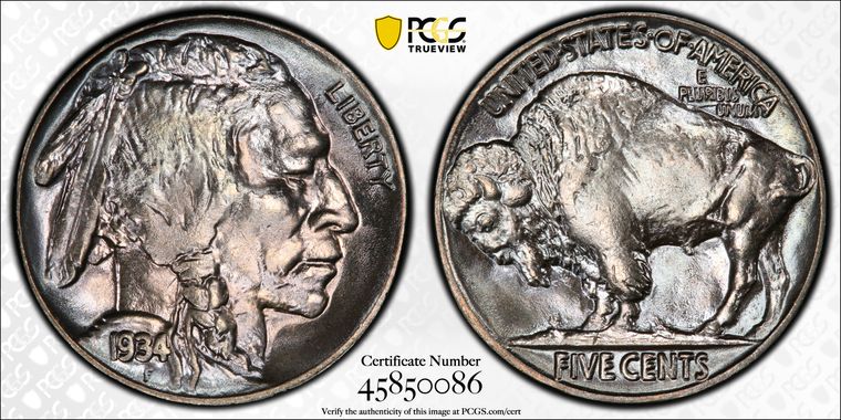 Cert 45850086 - Coin Image