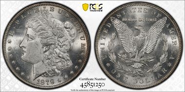 1879-O $1 MS62