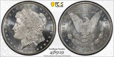 1879-S $1 MS65