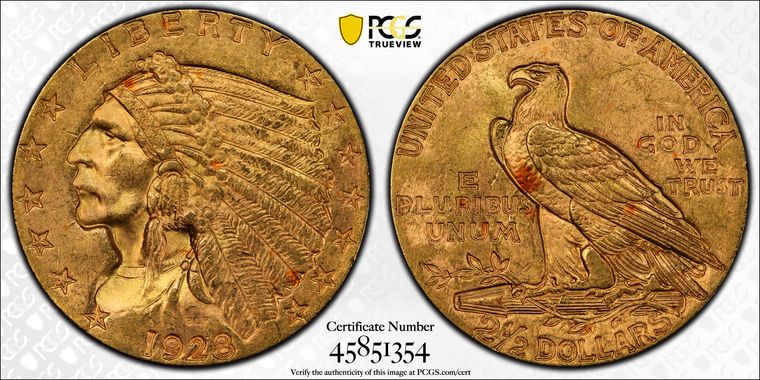 Cert 45851354 - Coin Image