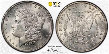 1891-S $1 MS63