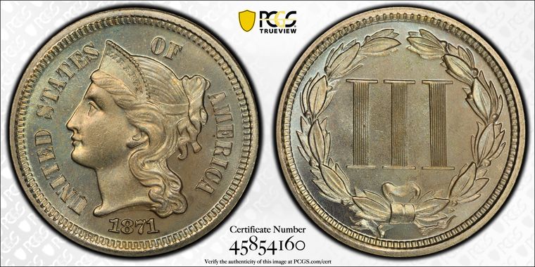 Cert 45854160 - Coin Image