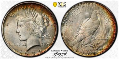 1925-S $1 MS64+