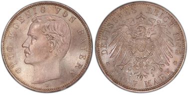 1908-D 5 Mk J-46 MS65