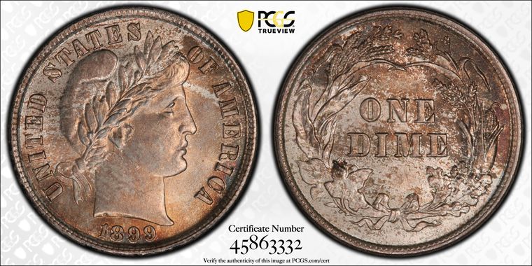 Cert 45863332 - Coin Image